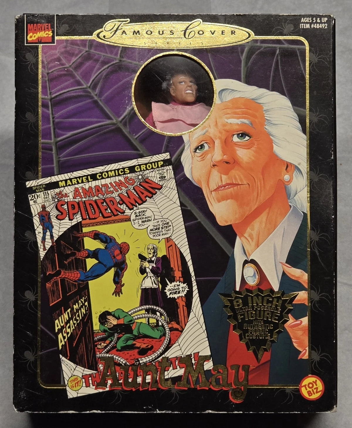 Aunt May Toy Biz Famous Cover Series 1997