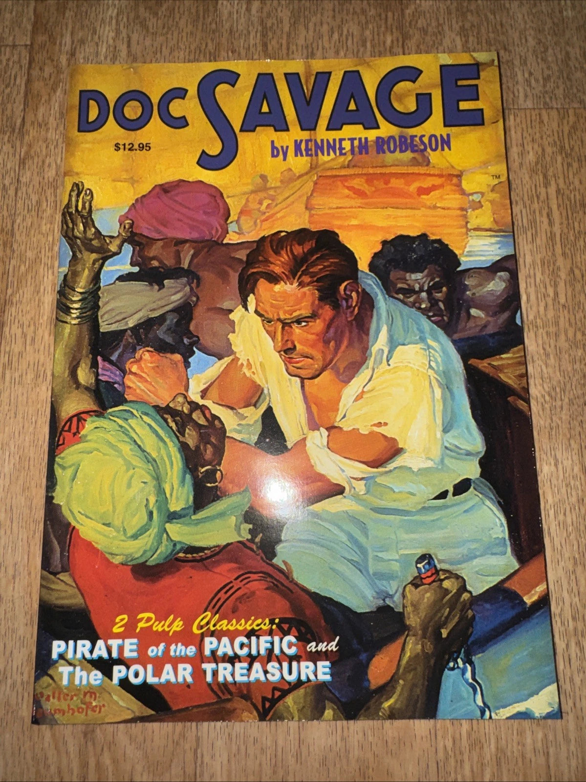 Book - Doc Savage #6: The Polar Treasure & Pirate of the Pacific