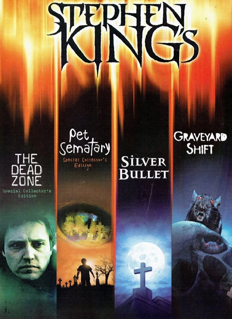 DVD - Stephen King's [The Dead Zone / Pet Sematary / Silver Bullet / Graveyard Shift]