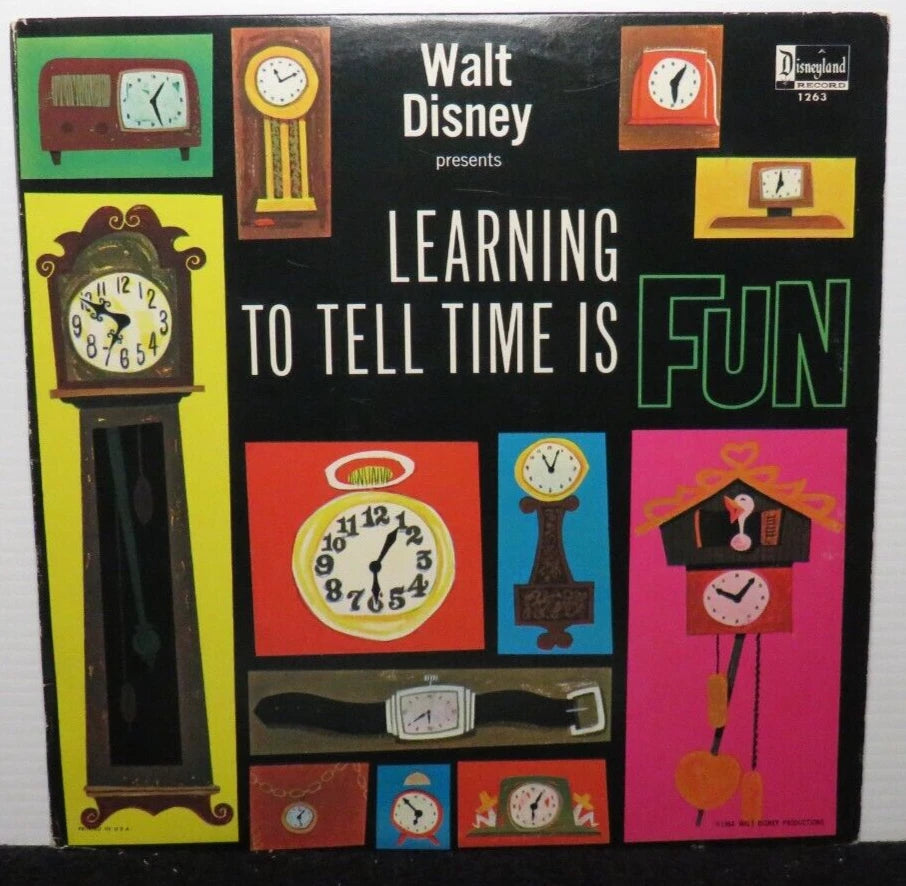 Walt Disney Presents Learning to Tell Time is Fun