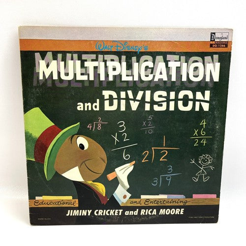 Vinyl - Walt Disney's Multiplication and Division [DQ-1286]