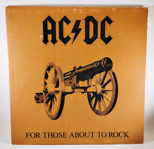 Vinyl - AC/DC - For Those About to Rock [SD 11111] [Poor Condition Sleeve]