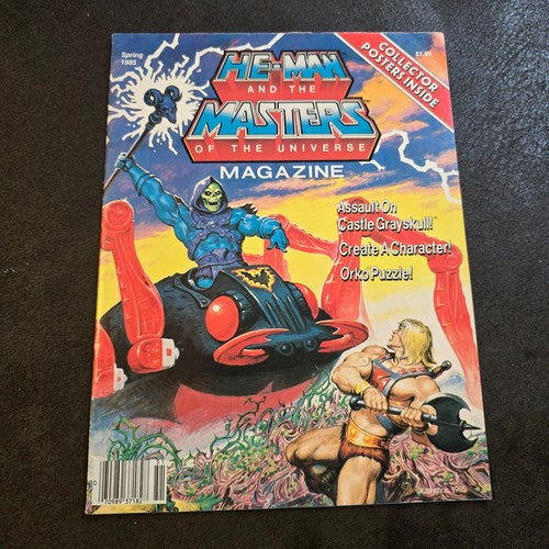 He-Man And The Masters of the Universe Magazine [Spring 1985]